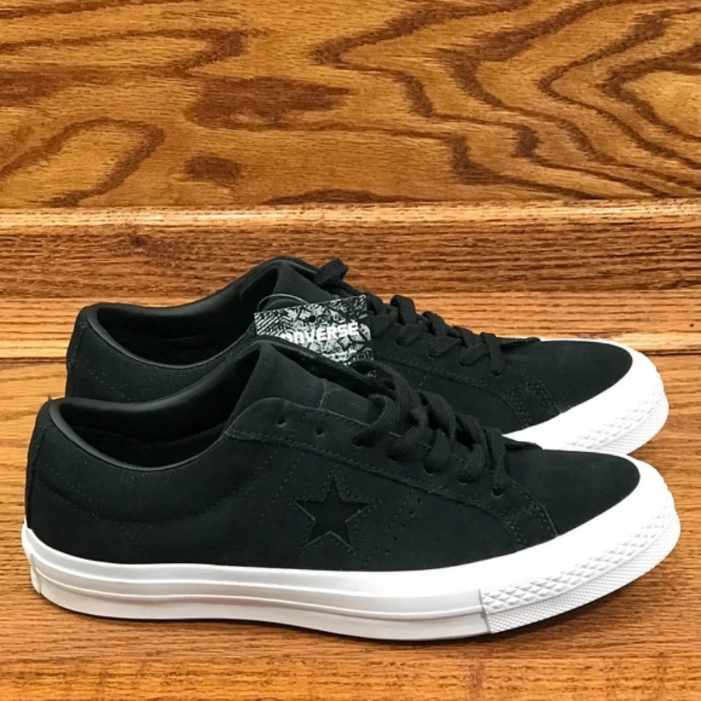 Converse‎ One Star Ox Black White Shoes - Picture 2 of 8